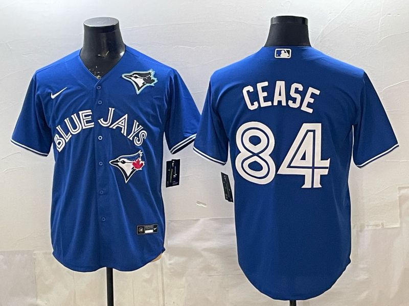Men 2026 Toronto Blue Jays #84 Cease Blue Game Nike MLB Jersey style 003